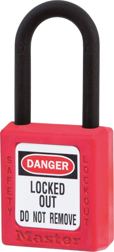 MASTER LOCK - XENOY SAFETY LOCKOUT PADLOCK-RED 